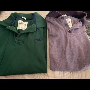 Hollister Women’s Polo Shirts (2) Size Small